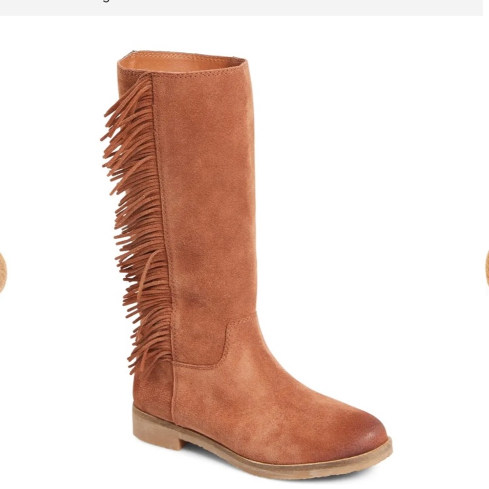 Lucky brand Grayer fringe boots